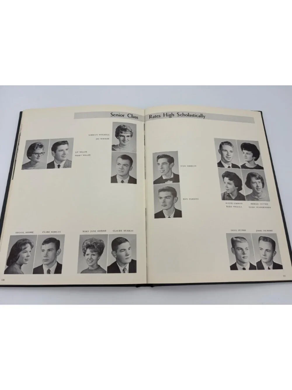 1962 Eaton Rapids High School Eatonian Yearbook Michigan Signed Hardcover Annual